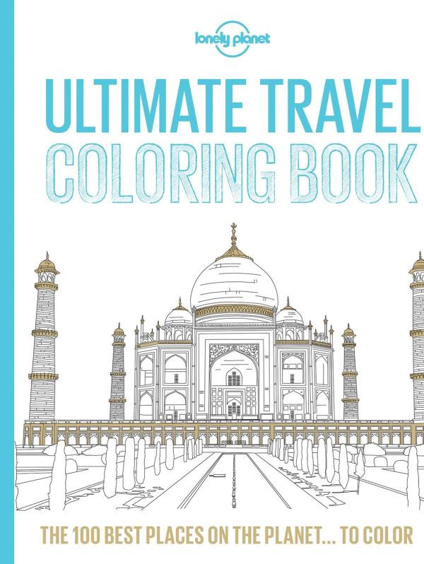 7 libros de colorear para los amantes de los viajes