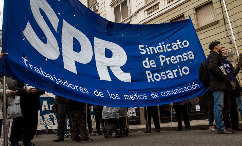 El Sindicato de Prensa Rosario repudia la agresion a los trabajadores del canal C5N