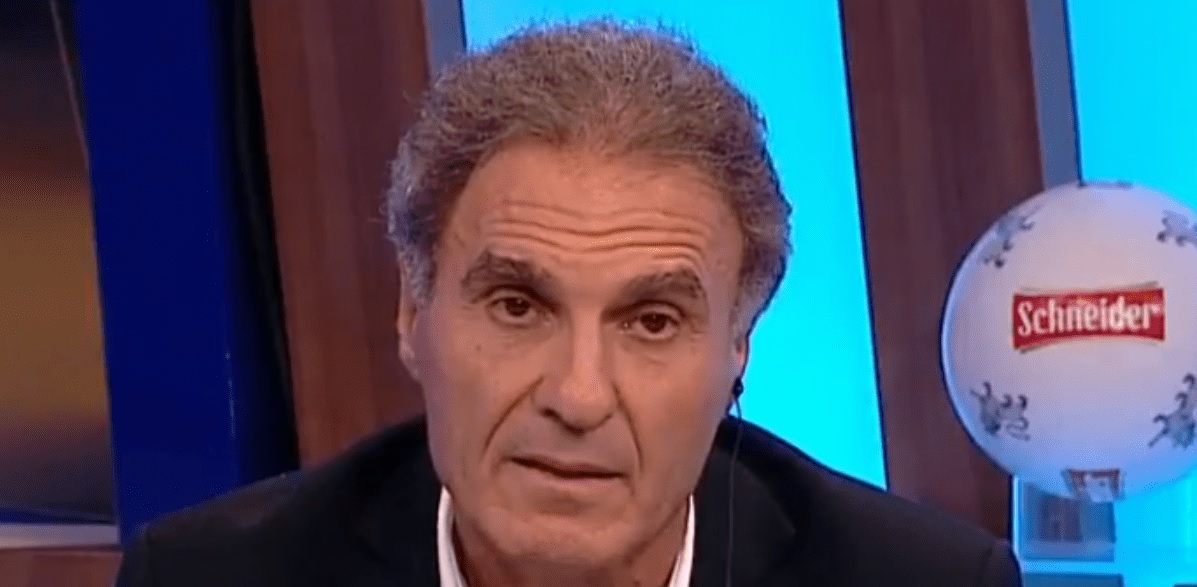 Oscar Ruggeri tiene coronavirus