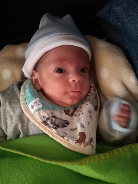 Lautaro es el bebe mas pequeño que nacio en la maternidad de OSEP