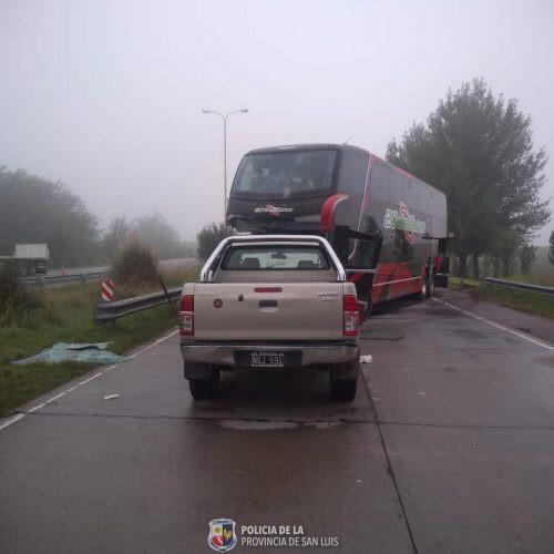 San Luis: choque en cadena deja 3 muertos en autopista