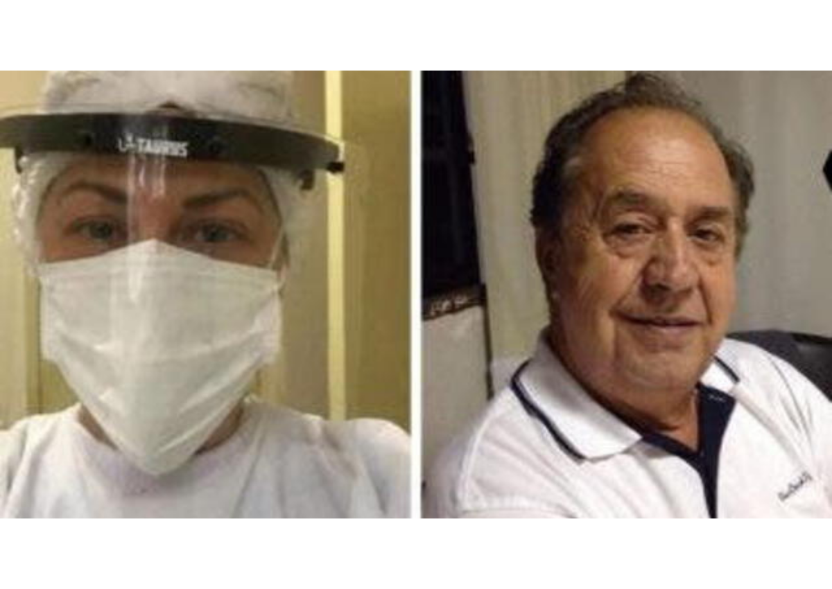 “Falle como hija”, el dolor de una medica tras la muerte de su padre por coronavirus