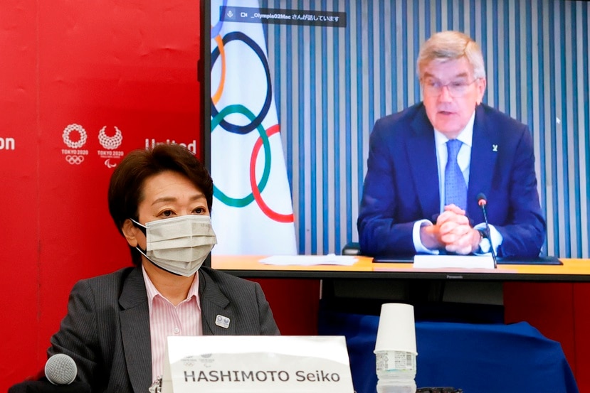 La presidenta del Comite Organizador de los Juegos de Tokio 2020, Seiko Hashimoto, ofrece detalles sobre el asunto del aforo en los recintos.