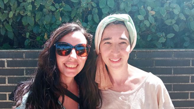 Beatriz M. Muñoz y Nitdia Aznárez, autoras de