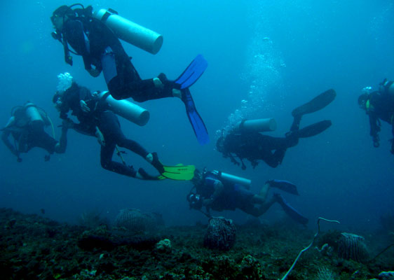 Buceo.