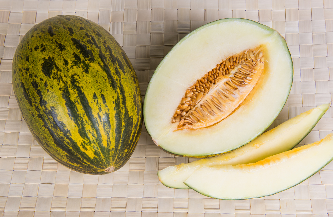 Melón de piel de sapo.