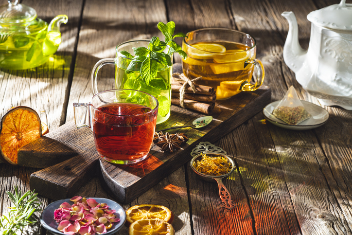 Varias infusiones